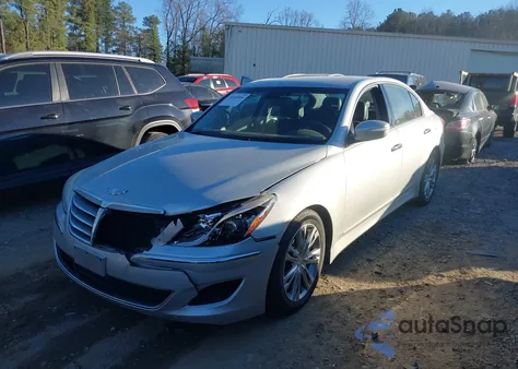 2013 Hyundai Genesis 3.8 from USA, damaged, VIN KMHGC4DD8DU248856